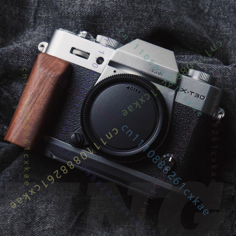 Fujifilm Camera X-T30 Ii - Wooden Hand Grip Aluminum Alloy L‑Bracket