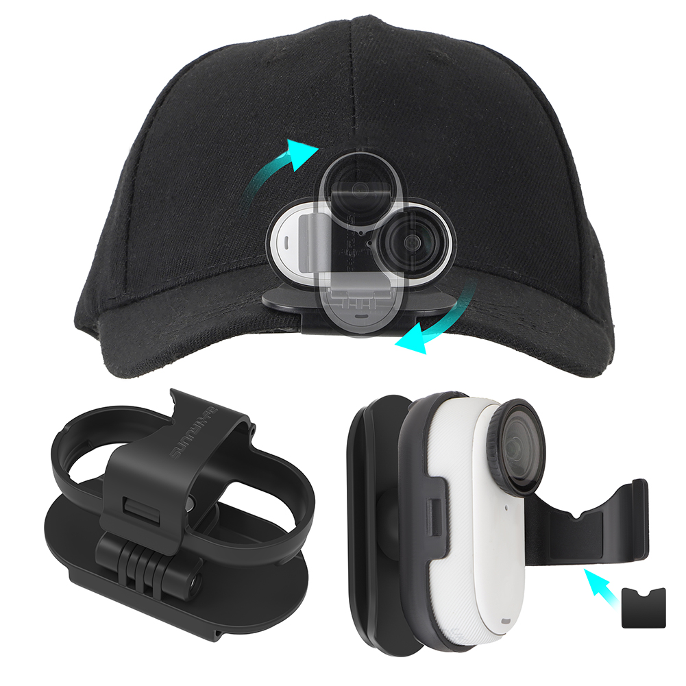 Backpack Clip 360 Degree Camer - đánh giá và giá Insta360 Camera Go 3