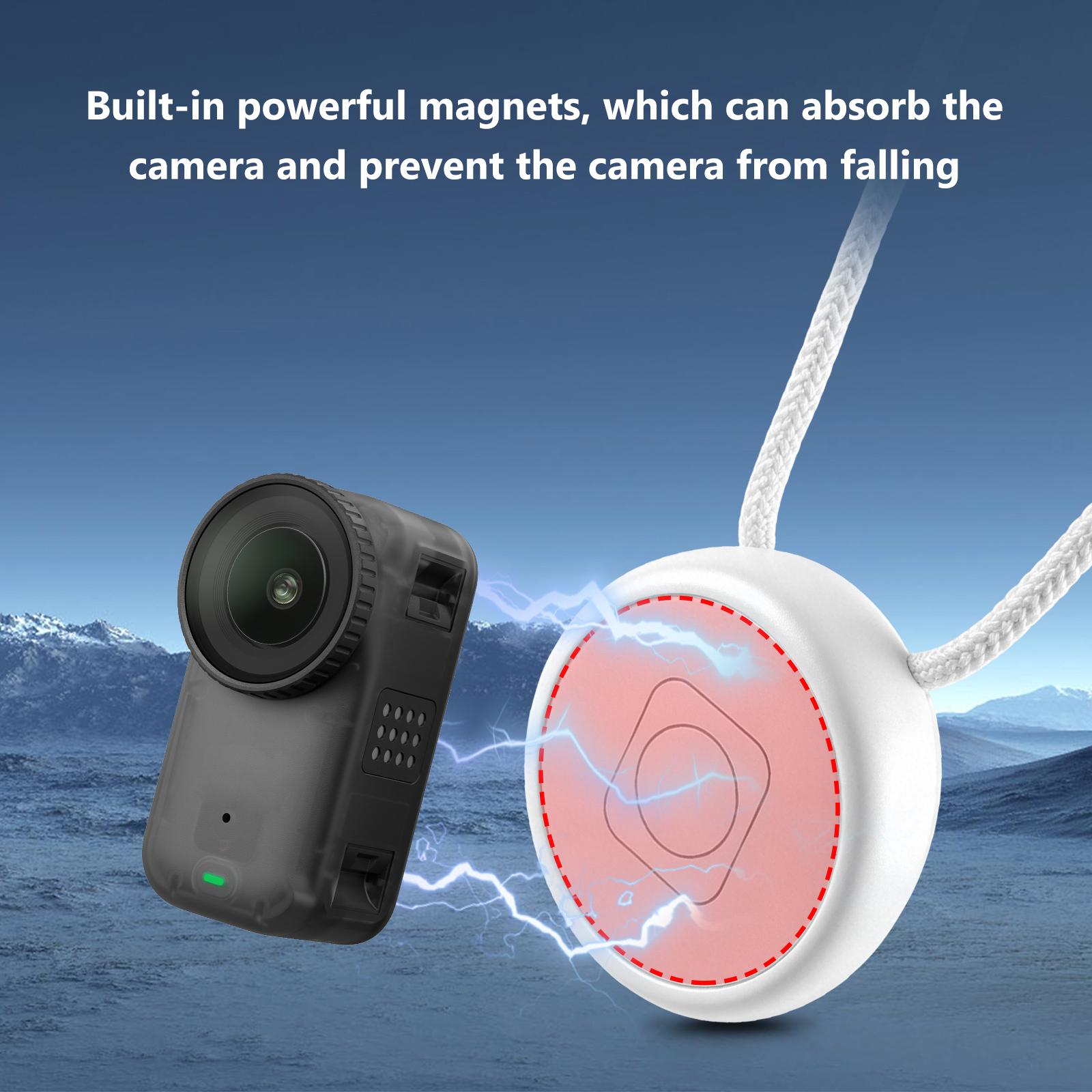 PULUZ Magnetic Pendant Holder  - đánh giá và giá Insta360 Camera Go 3