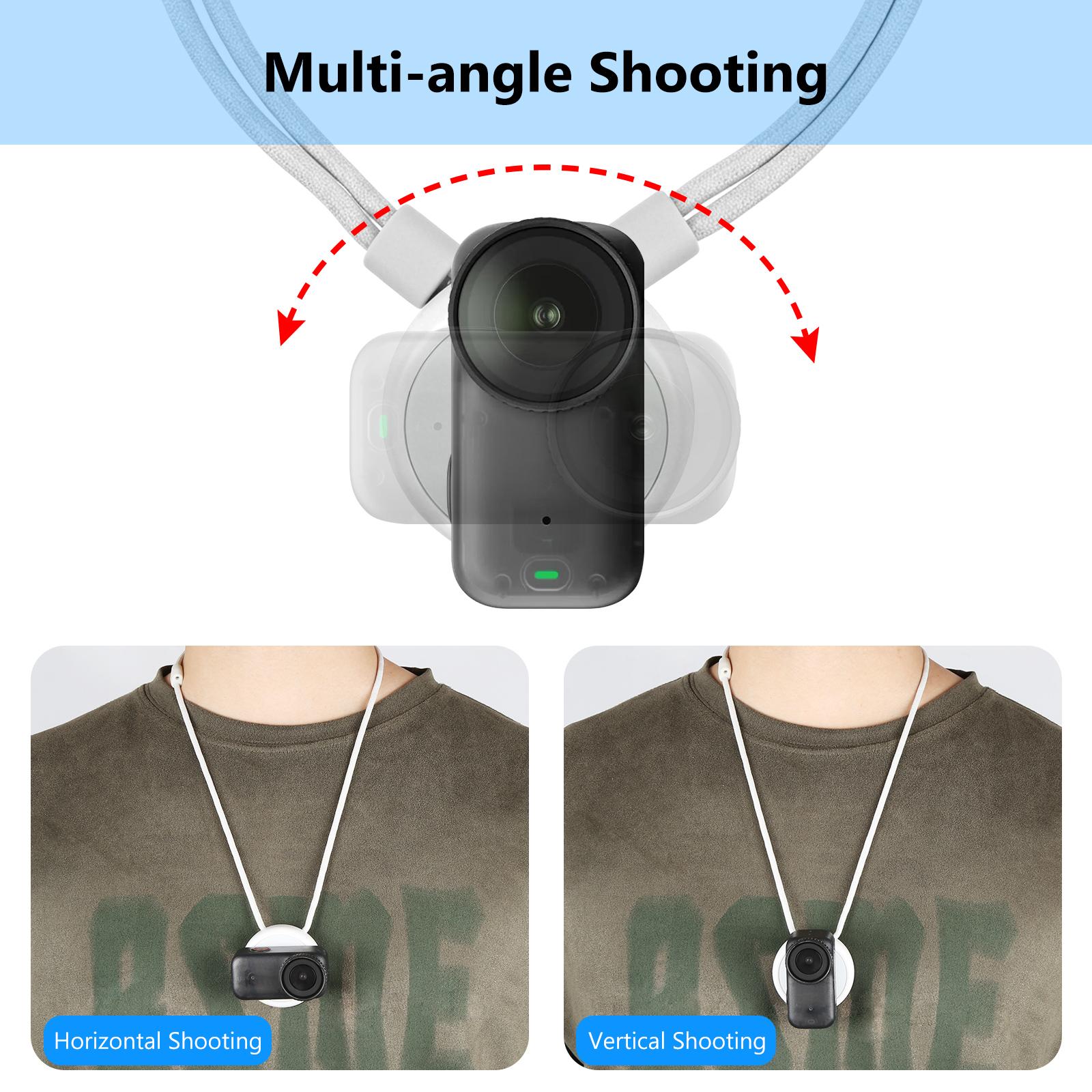 PULUZ Magnetic Pendant Holder  - đánh giá và giá Insta360 Camera Go 3
